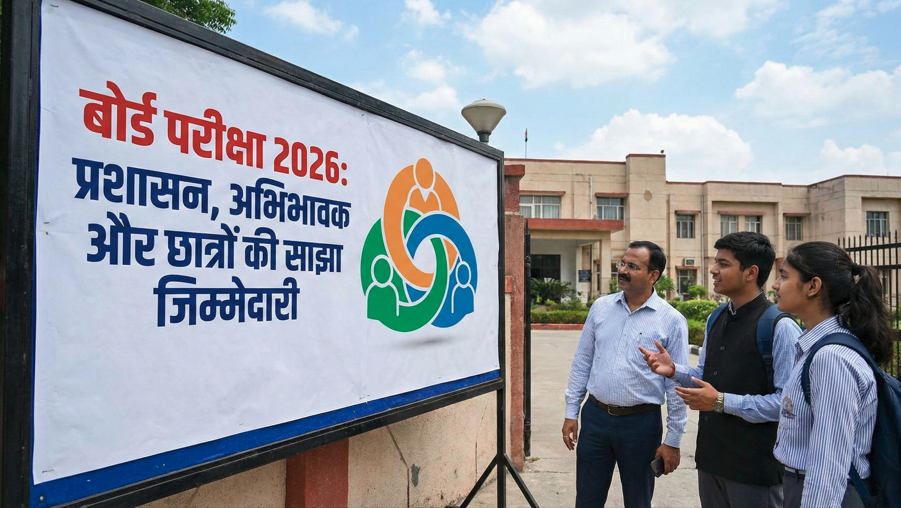 Board Exam 2026: प्रशासन, अभिभावक और छात्रों की साझा जिम्मेदारी