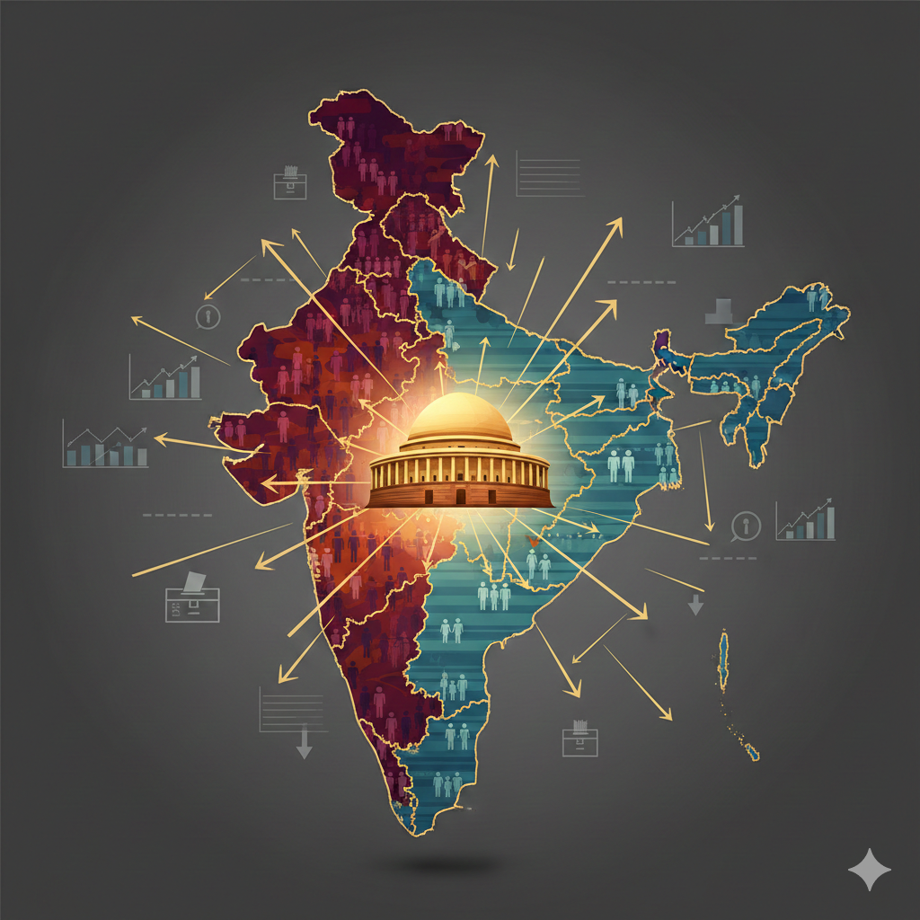 2026 में बदल सकता है भारत का चुनावी नक्शा?:परिसीमन और जनसंख्या का गहरा कनेक्शन