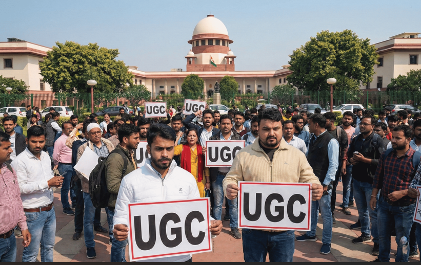 UGC 2026: क्या है पूरा मामला? SC–ST–OBC समाज समर्थन में क्यों उतरा सड़क पर