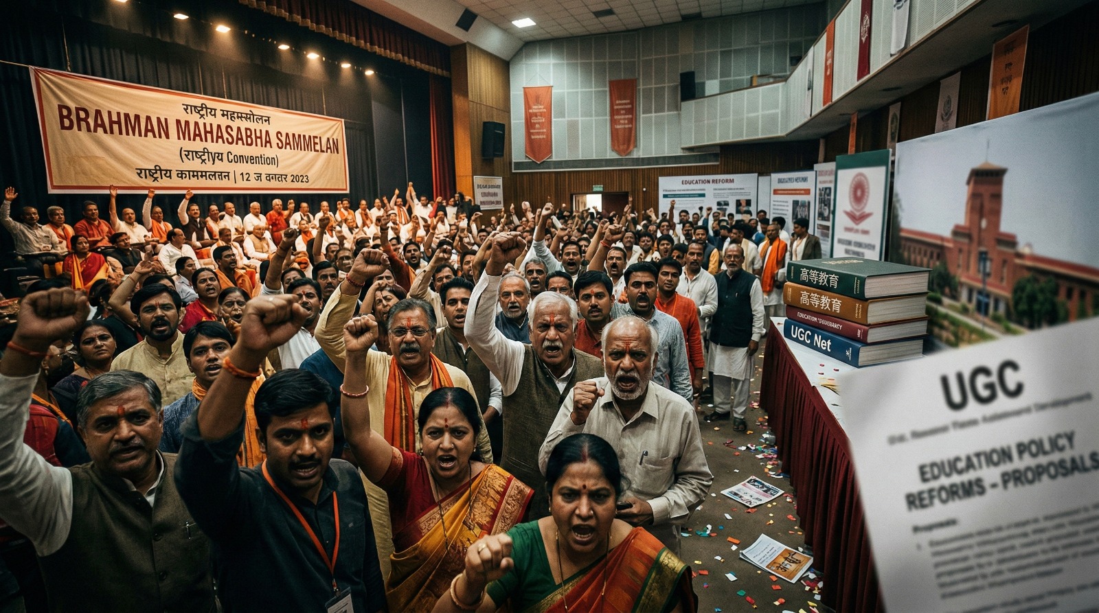 ब्राह्मण महासभा के समागम में असंतोष : UGC के नए प्रावधान, ब्राह्मण हितों पर चुप्पी और भविष्य की राजनीति