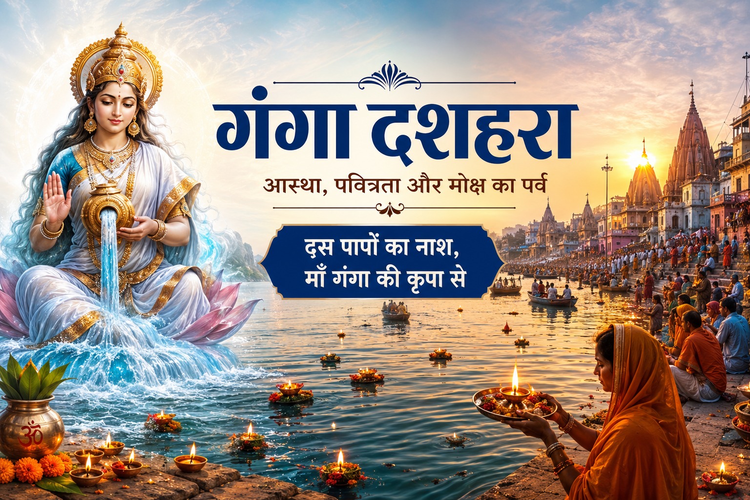 गंगा दशहरा: आस्था, पौराणिकता और पवित्रता का महापर्व