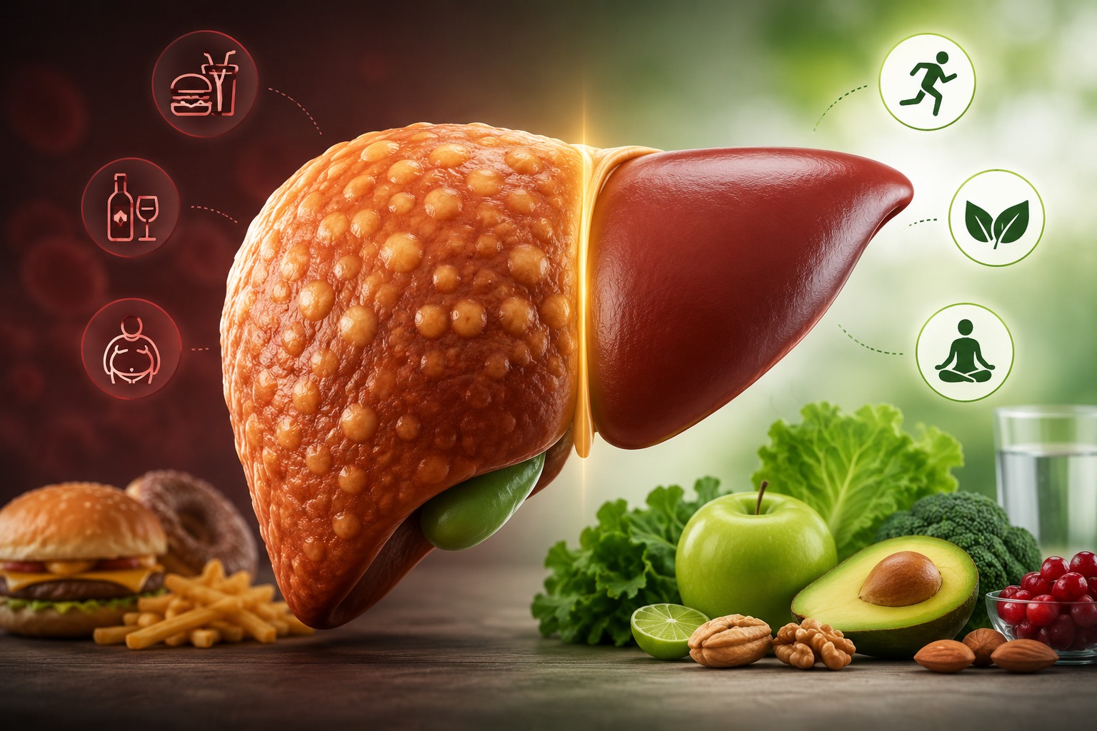 फैटी लिवर (Fatty Liver) क्या है ? कारण, लक्षण, जांच, इलाज और बचाव की पूरी जानकारी